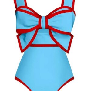 Lydia - วันพีซสีฟ้า ตัดขอบด้วยเส้นสีแดง ดีไซน์โฉบเฉี่ยวไม่เหมือนใคร